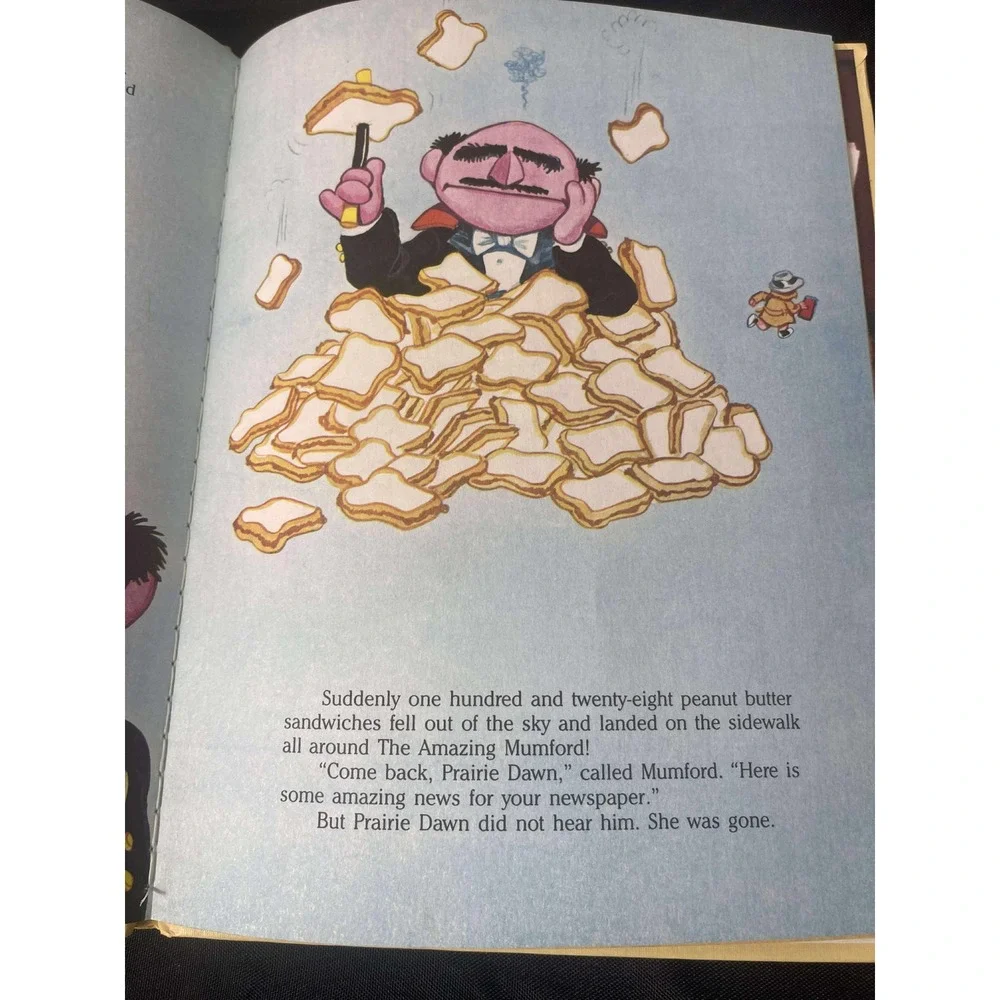 Vintage Sesame Street The Sun Book 1981 Childrens Educational Hardcover‎